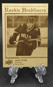 2009-10 Upper Deck Rookie Headliners Jamie Benn #RH25 Rookie RC