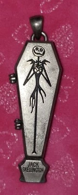 NUEVO Medallón Colgante Disney Pesadilla Antes de Navidad JACK COFFIN  Foto 1 de 4