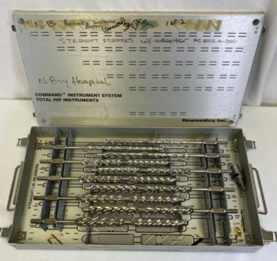 Howmedica Stryker 6266-9-905 Straight I.M. Instrumentos de cadera Reamers Command Total Foto 1 de 4