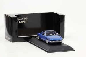 1:43 Minichamps VW-Porsche 914/4 1973 blau metallic 430065669 - Picture 1 of 4