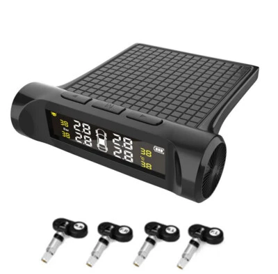 Waterproof Build-in Sensor TPMS LCD Digital Car Tire Pressure Monitoring System - Image 1 of 4