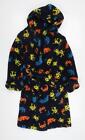 Lily & Dan Boys Multicoloured Solid Polyester Robe Size 11-12 Years Tie - Aliens