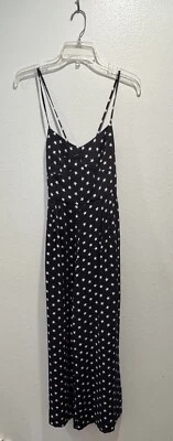 J. Macacão Crew Feminino Tamanho 2 Perna Larga Estampa de Estrela Cropped Azul Marinho Tiras Traseiras - Imagem 1 de 4