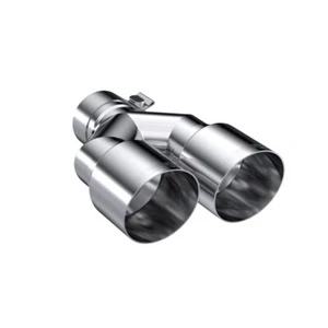 MBRP Universal T304 SS Dual Tip 3.5in OD/2.5in Inlet - Picture 1 of 10