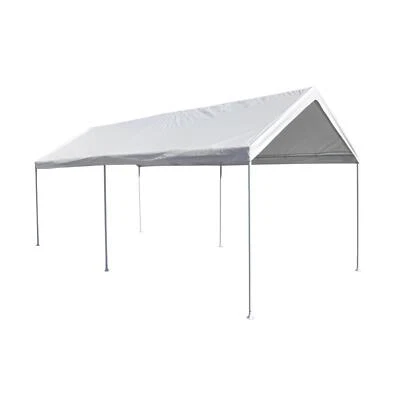 10' X 15' Portable Heavy Duty Canopy Garage Tent Car Carport Shelter Steel Frame - Image 1 of 4