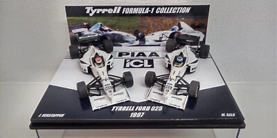 2 car set  1:43 Minichamps TYRRELL FORD 025 1997  VERSTAPPEN SALO - Image 1 of 4