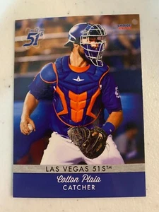 Colton Plain 2018 Las Vegas 51s Team Card - Picture 1 of 1
