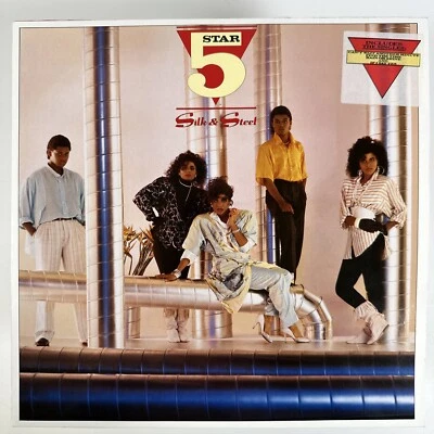 5 Star Silk & Steel LP Vinyl Record Album 1986 - Image 1 of 4