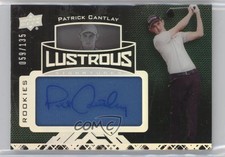 2014 Exquisite Collection UD Black /135 Patrick Cantlay #64 Rookie Auto RC