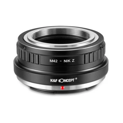 K&F Concept Lens Adapter M42 mount lens to Nikon Z Z6 Z7 Z5 Z50 Z9 Z6II Z7II Zfc - Image 1 of 4