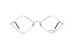 SAINT LAURENT SL 302 LISA OPT 002 SILVER 55mm Brille Fassung - Picture 1 of 5
