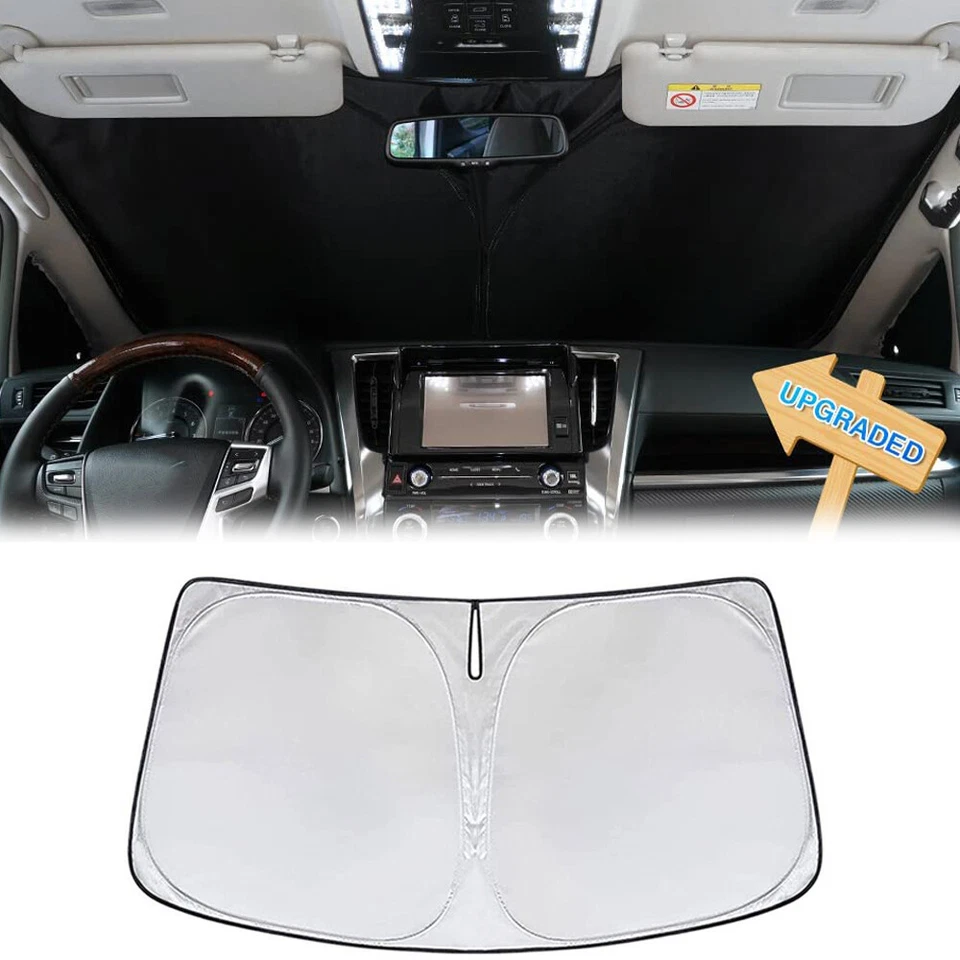 Cubierta delantera personalizada para parabrisas de coche BMW serie 5/6/7/m bloque rayos UV Foto 1 de 4