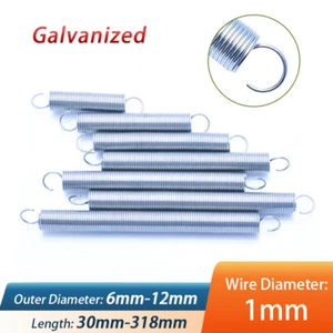 Wire Dia 1mm Galvanized Expansion Tension Extension Expanding Extending Spring - Picture 1 of 6