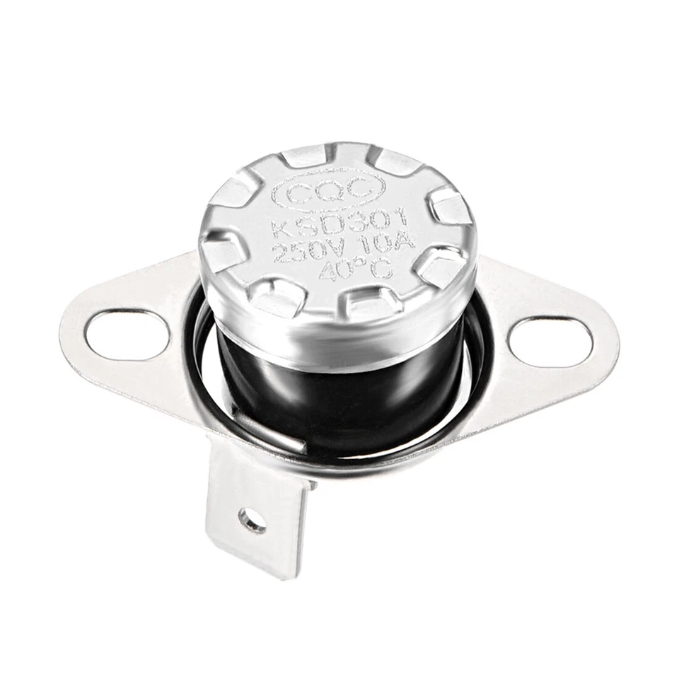Temperature Control Switch , Thermostat 40°C~250°C 10A Normally Closed N.C 5pcs - Image 1 of 1