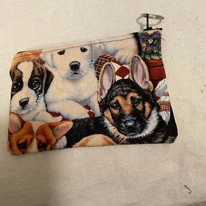 Zipper Make-up Bag. 6 3/8 X 4 1/4” - Picture 1 of 3