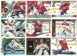 2014 14-15 ITG BETWEEN THE PIPES STARS OF THE GAME CAREY PRICE #4 (#7 ON PHOTO)
