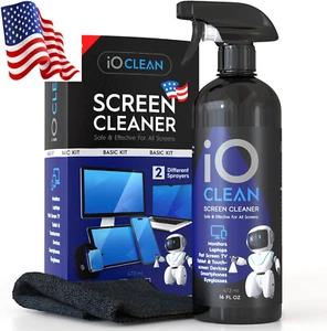 Screen Cleaner Spray (16Oz - 473Ml) – Best Large Cleaning Kit for LCD LED OLED T - Picture 1 of 12