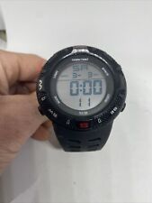 Men's OZARK TRAIL All Black Resin Digital LCD Outdoor/Sport Watch, Alarm, 92-231