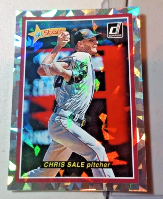 Donruss All Stars Silver Crack Ice #6 2018 venta Chris/349 Foto 1 de 3