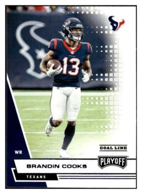 BRANDIN COOKS 2020 Panini Playoff Goal Line #51 NFL Texans  ID:67260 - Image 1 of 2