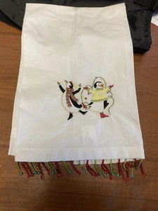 Toalla de mano temática de invierno, 100 % algodón, 14" x 22" - Imagen 1 de 1