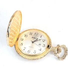 Brut Pocket Watch with Train - Quartz - CB33 - Picture 1 of 7