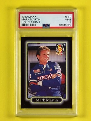 1990 Maxx Racing Holly Farms Mark Martin PSA 9 #HF8 - Image 1 of 2