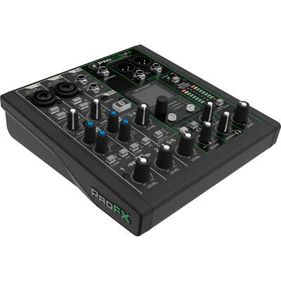 Mackie ProFX6v3+ 6-Channel Analog Mixer with Enhanced FX, and Bluetooth - Image 1 of 4