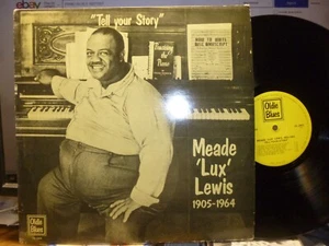 MEADE LUX LEWIS "Tell Your Story" LP NM/EX woc Netherlands 1975 - Picture 1 of 1