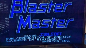 GIOCO NINTENDO NES - 1988 BLASTER MASTER - CARTUCCIA AUTENTICA OTTIME CONDIZIONI
