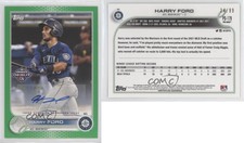 2022 Topps Pro Debut Green Auto /99 Harry Ford #PD-179 Auto