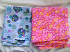 Lot of 2 different PEACE Fabrics, 1 flannel 1 cotton print almost 3.5 yds total