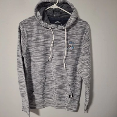 Sudadera con Capucha Dikotomy Gris Cordón Bolsillo Rayas Esqueleto Pequeños Planetas Foto 1 de 4