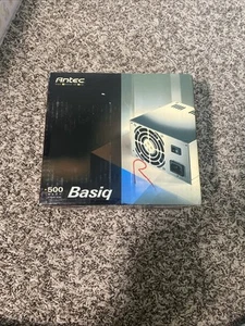 Antec BP500U Basiq Power Supply 500 Watt SEALED BRAND NEW - Picture 1 of 4