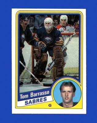 1984-85 O-Pee-Chee Set-Break # 18 Tom Barrasso EX-EXMINT *GMCARDS* - Image 1 of 2