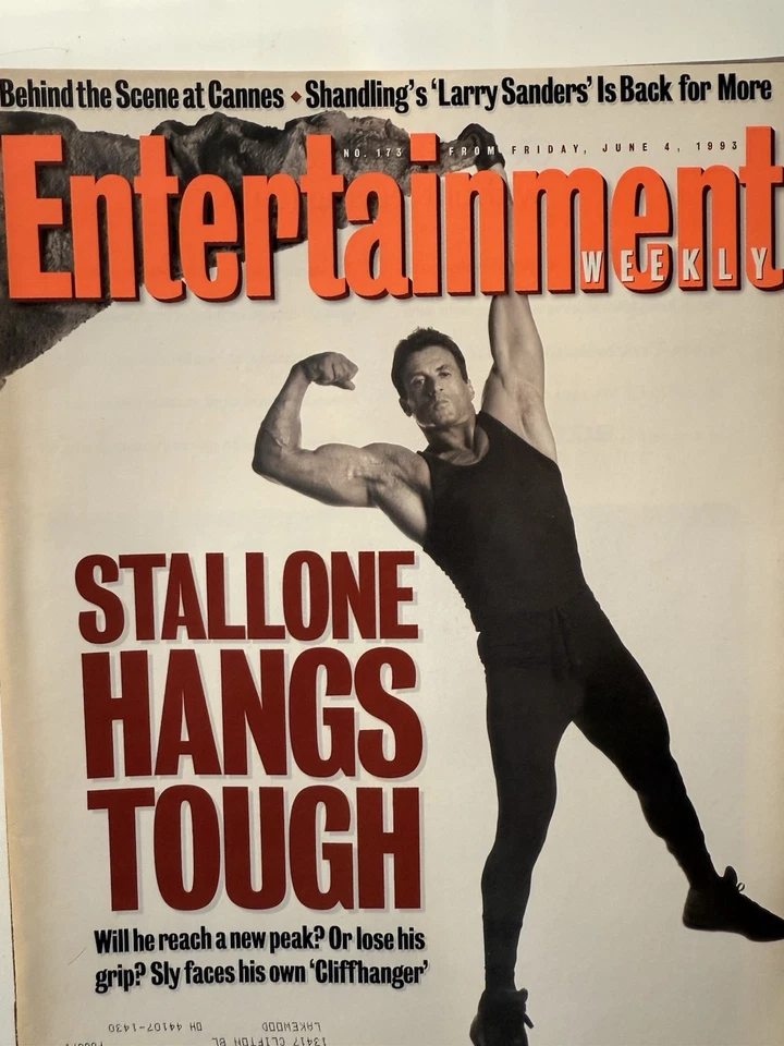 Entertainment Weekly Magazine Jun 4, 1993 Stallone-Garry Shandling  - Image 1 of 1