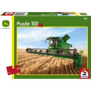Schmidt Spiele Puzzle John Deere Mähdrescher S690, 100 Teile - Bild 1 von 1
