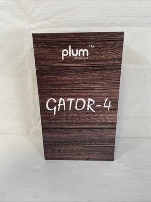 NEW - Plum Gator 4 Rugged Smartphone 8GB Black - NEVER OPENED - Image 1 of 4