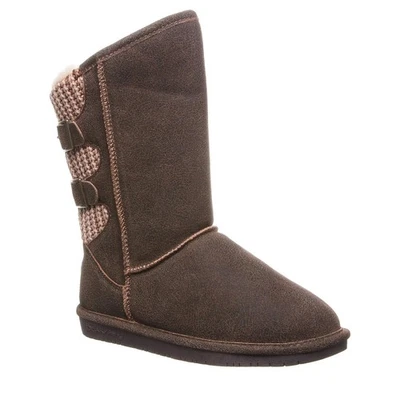Botas Bearpaw Boshie Solids para mujer | Castaño desgastado | Auténticas nuevas Foto 1 de 4