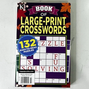 Kappa Book of Large-Print Crosswords 132 Easy-to-Read Puzzles Fall Edition - Bild 1 von 7