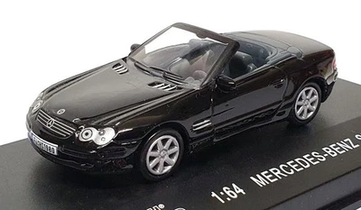 High Speed 1/64 Scale 64KFB1S - Mercedes Benz SL500 - Black - Image 1 of 4