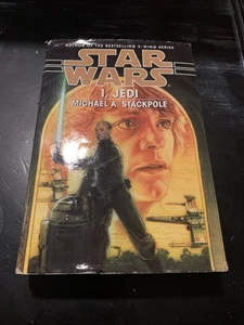 Star Wars: I, Jedi by Michael A. Stackpole (1998, Hardcover) Signed BCE - Imagen 1 de 12