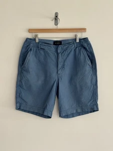 Mr Marvis “the Piques” Chino Shorts “the Mavericks” Pastel Blue Large /34” - Picture 1 of 17