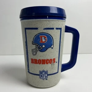 Vintage NFL Denver Broncos 7-11 20 Unzen Thermo Aladdin Kunststoff Reisebecher Tasse - Bild 1 von 9