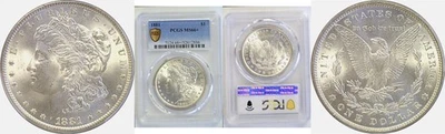 1881 Morgan Dollar  -  PCGS MS-66+ - Image 1 of 3