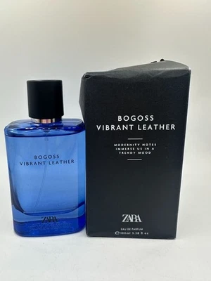 Eau De Parfum Zara Bogoss Cuero Vibrante EDP 3.38 OZ Nuevo con Caja Foto 1 de 4