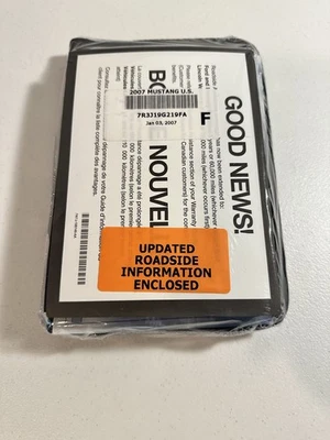 2007 Mustang Ford Owner's Manual Set - Image 1 of 3