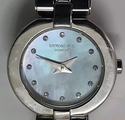 RELOJ RAYMOND WIL MUJER GENEVE 5817 (20 MM) HERMOSO MOP FACE Foto 1 de 4