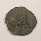 British / Celtic Ambiani Bronze Coin, With Horse, Unusual Type, Ancient...