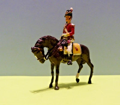 A identifier - Soldat de plomb - Officier anglais premier empire - Photo 1/2